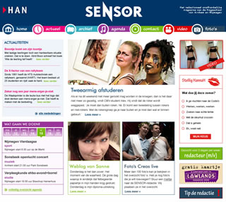 website Sensor magazine
