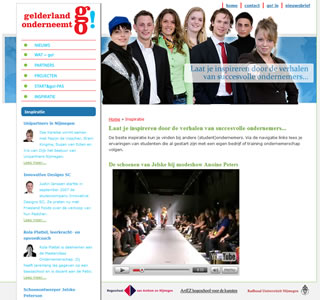 Screenshot go! Gelderland Onderneemt